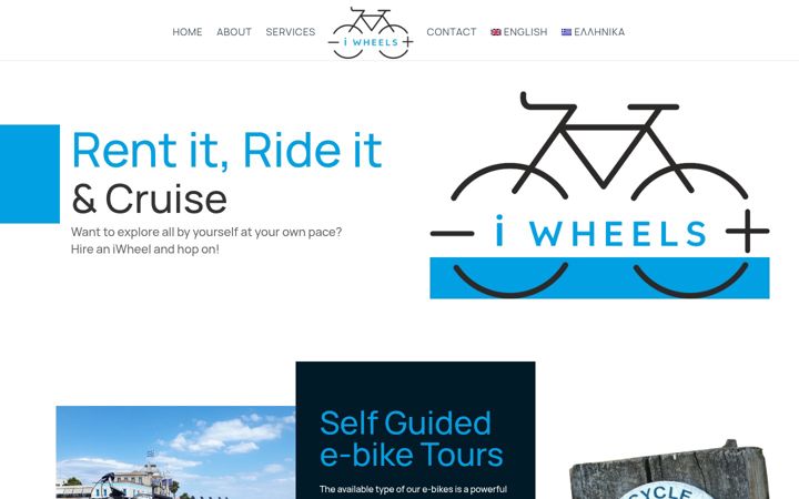Screenshot of iwheels.gr