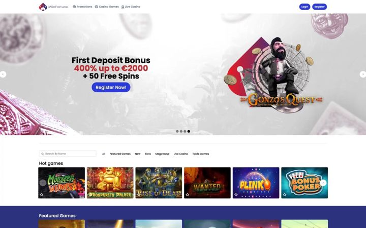Screenshot of iwin-fortune.com
