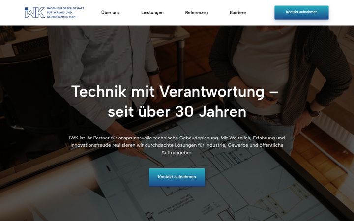 Screenshot of iwkmbh.de