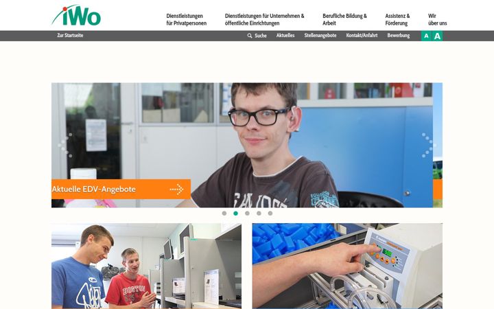 Screenshot of iwo-ggmbh.de