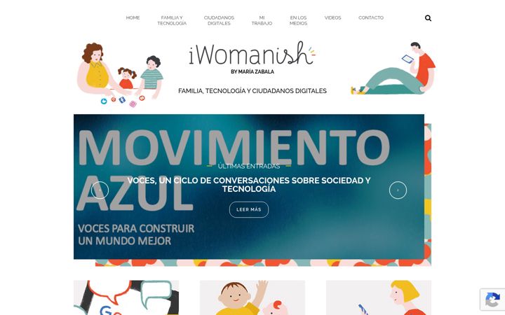 Screenshot of iwomanish.com
