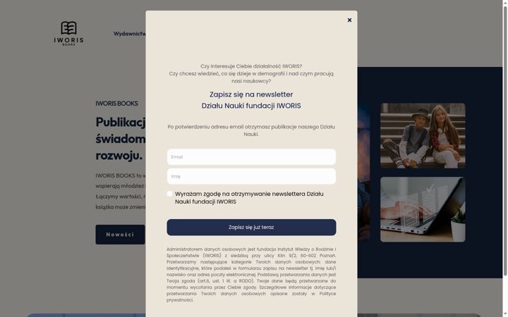 Screenshot of iworisbooks.pl