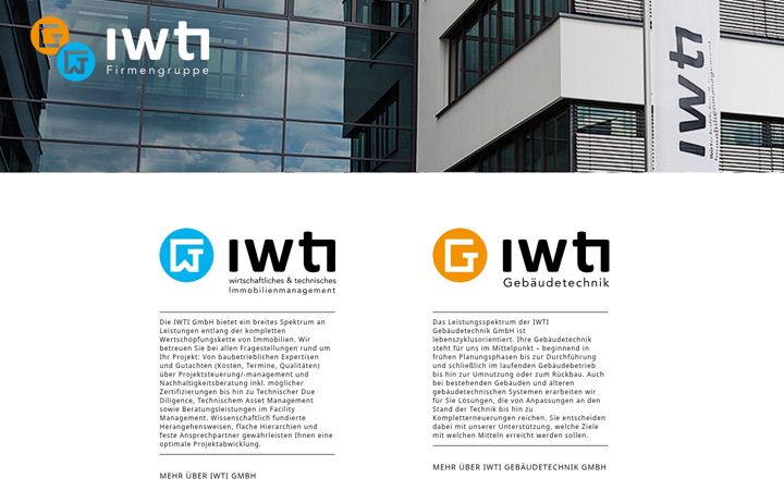 Screenshot of iwti.eu