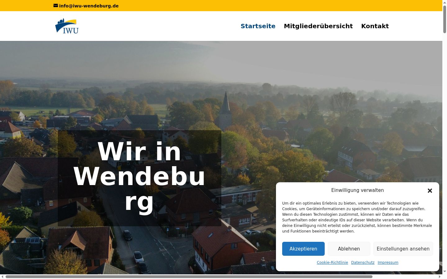 Zrzut ekranu banera zgody wyświetlanego przed jakąkolwiek interakcją