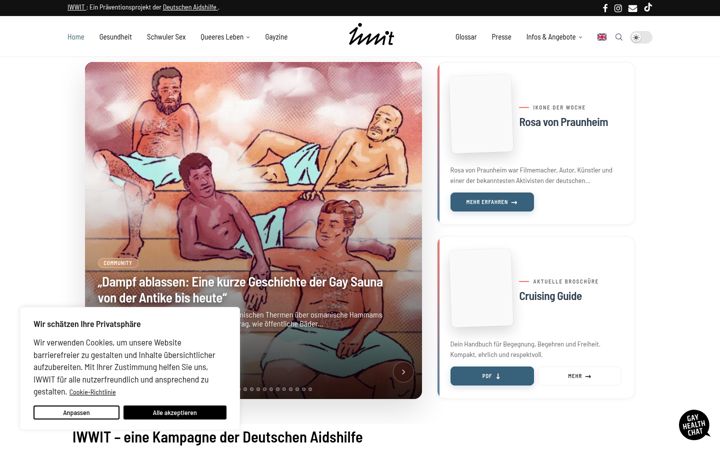 Screenshot of iwwit.de