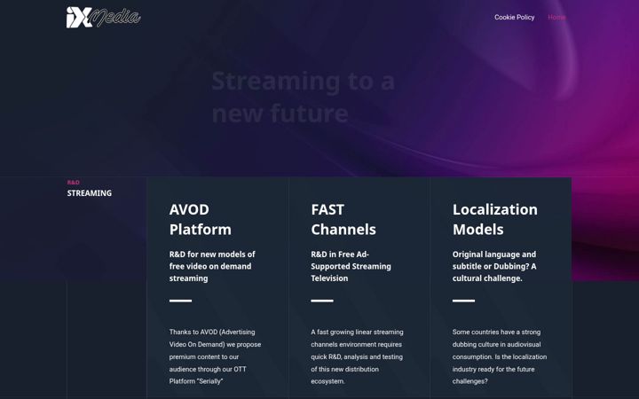 Screenshot of ix-media.it