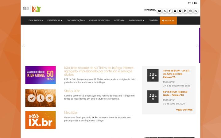 Screenshot of ix.br