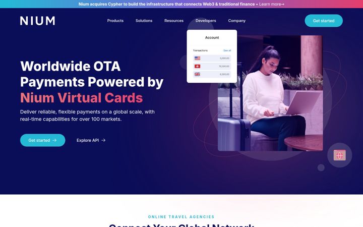 Screenshot of ixaris.com