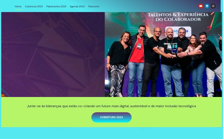 Screenshot of ixconference.com.br