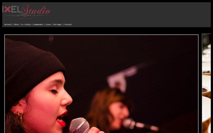 Screenshot of ixelstudio.com