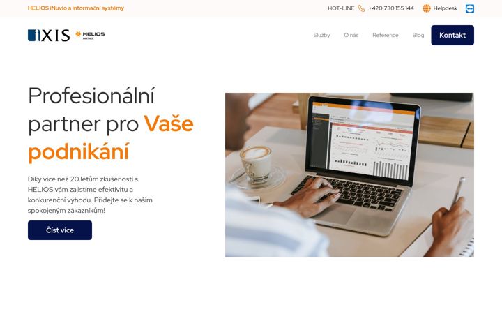 Ekrano kopija ixis.cz