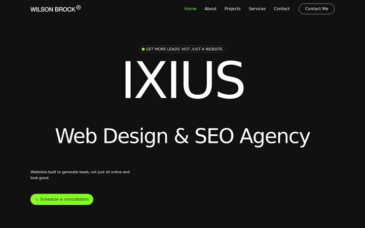 Screenshot of ixiusdigital.com