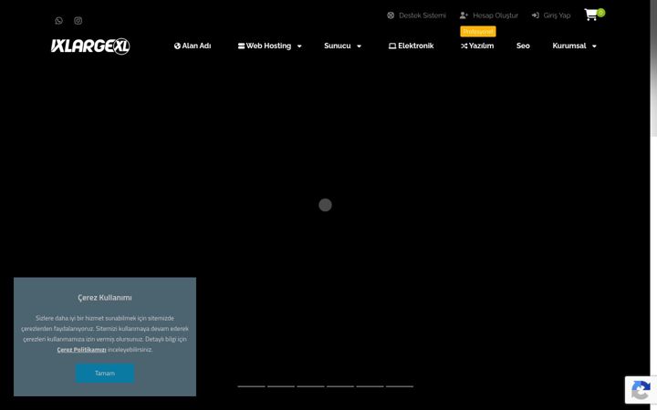 Screenshot of ixlarge.com