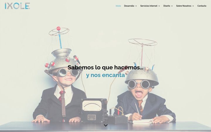 Screenshot of ixole.es