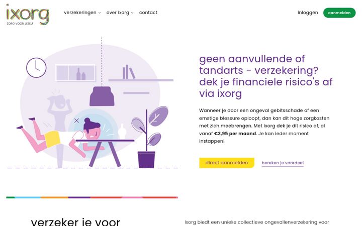 Screenshot of ixorg.nl