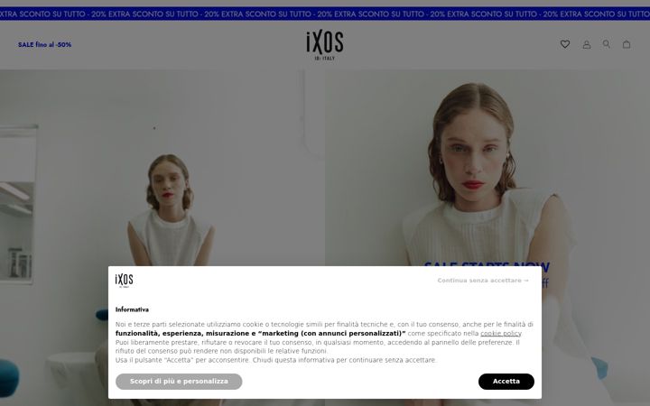 Captura de pantalla de ixosofficial.com