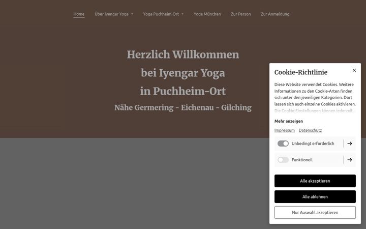 Screenshot of iyengar-yoga-germering.de
