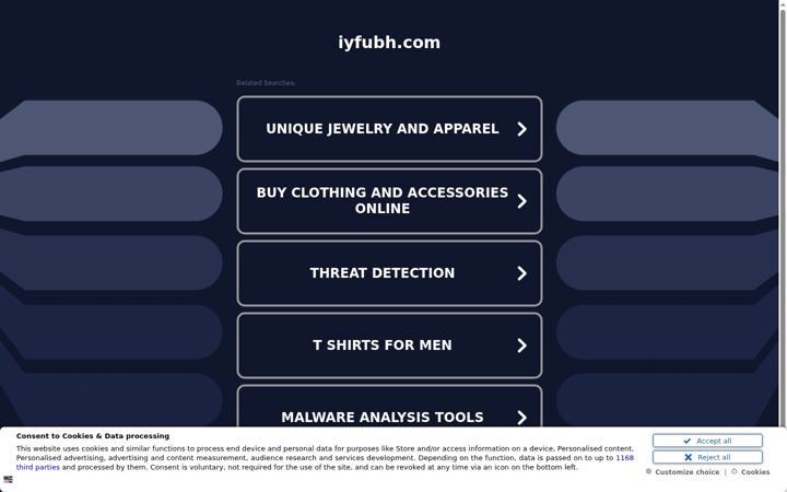 Screenshot ta' iyfubh.com