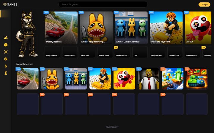 Screenshot of iyigames.com