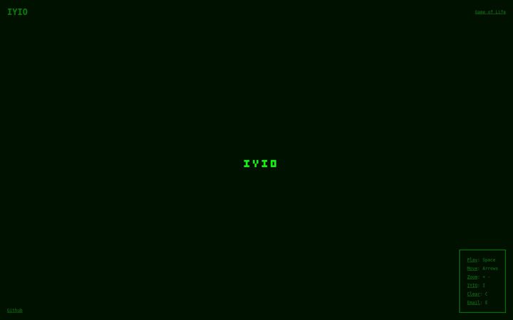 Screenshot of iyio.io