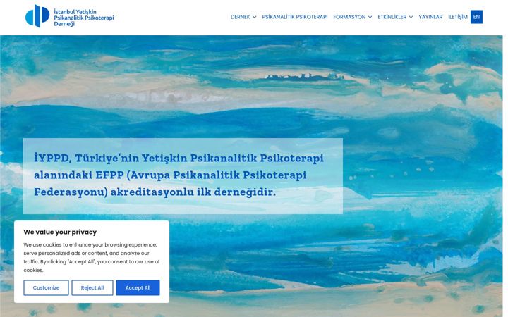 Screenshot of iyppd.org