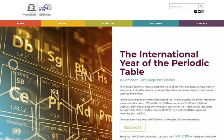 Screenshot of iypt2019.org