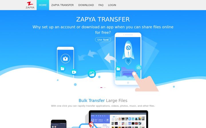 Screenshot of izapya.com