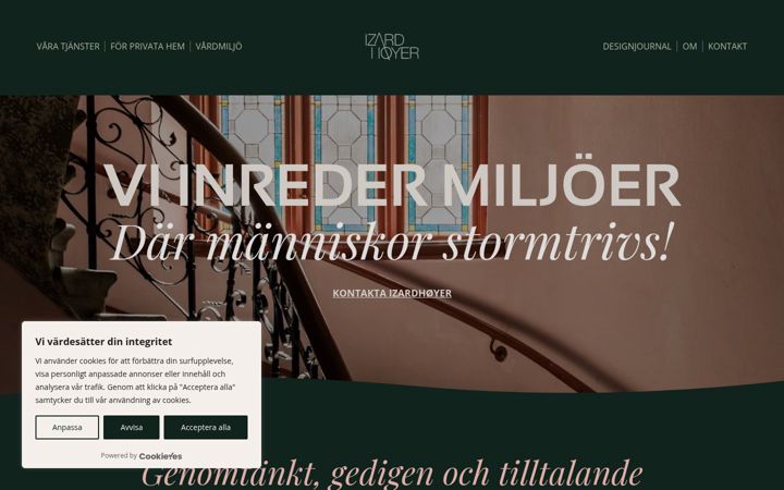 Screenshot of izardhoyer.com