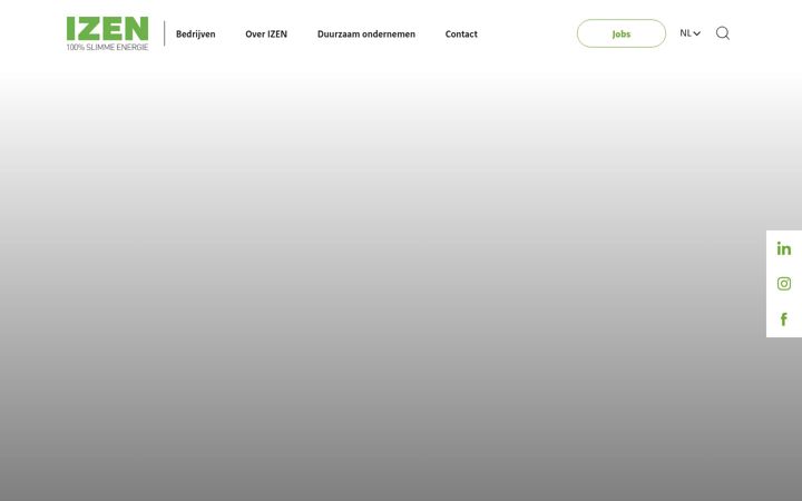 Screenshot of izen.eu