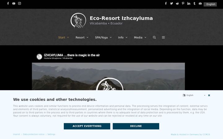 Screenshot of izhcayluma.com