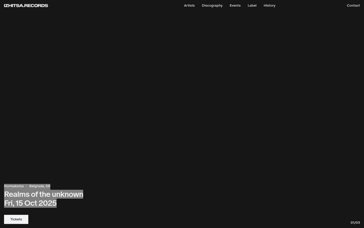 Screenshot of izhitsa.com