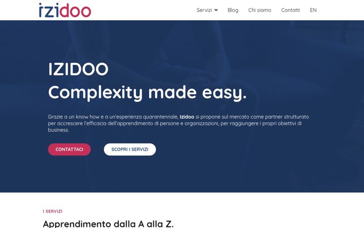Screenshot of izidoo.it