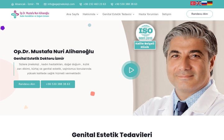 Screenshot of izmirgenitalestetik.com