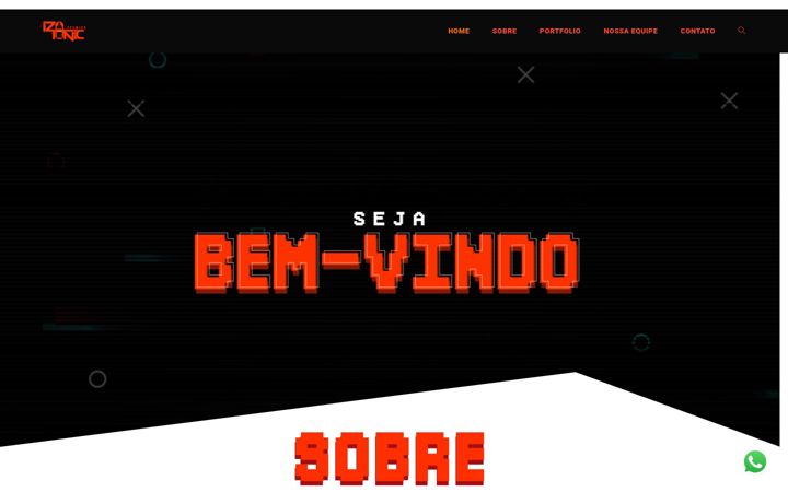 Screenshot of izotonicstudios.com.br