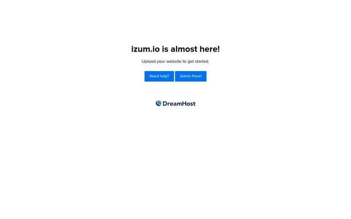 Screenshot of izum.io