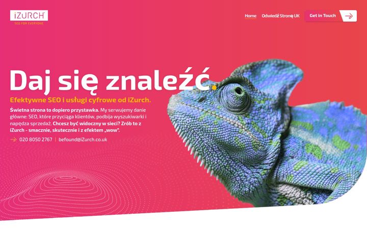 Screenshot of izurch.pl