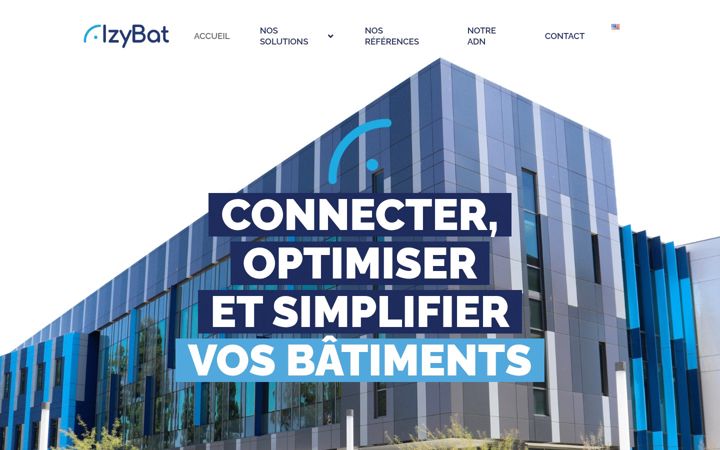 Screenshot of izybat.com