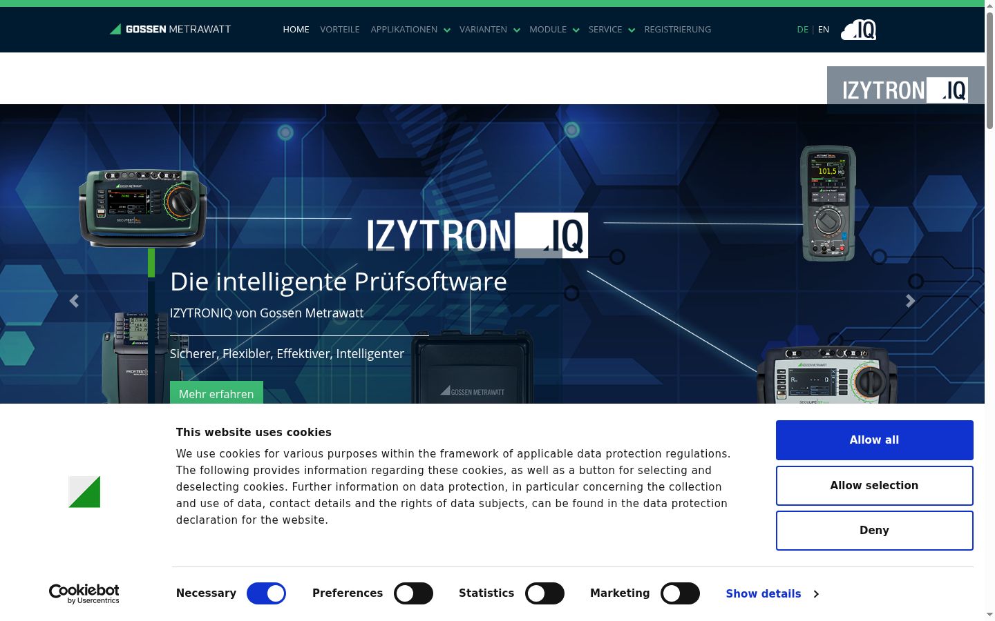 Zrzut ekranu banera zgody wyświetlanego przed jakąkolwiek interakcją