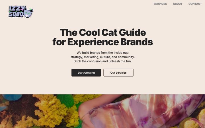 Screenshot of izzy5000.com