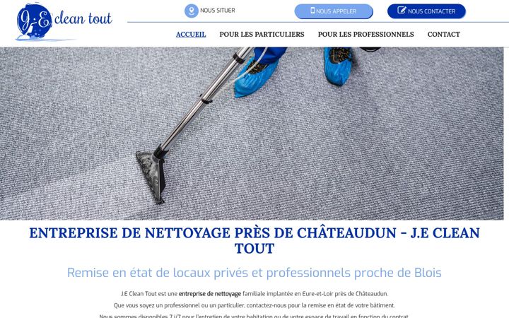 Screenshot of j-e-cleantout.fr