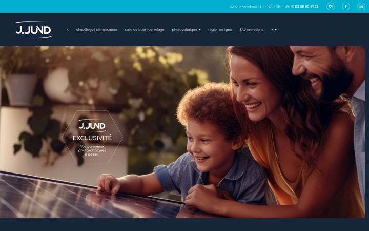 Screenshot of j-jund.fr