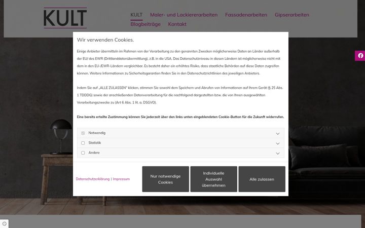 Screenshot of j-kult.de