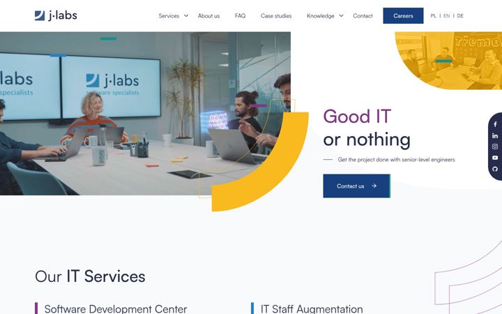 Screenshot of j-labs.pl