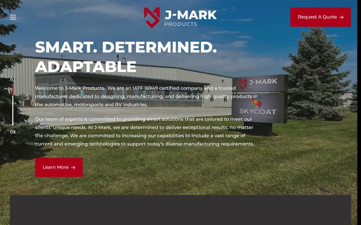 Screenshot of j-markproducts.com