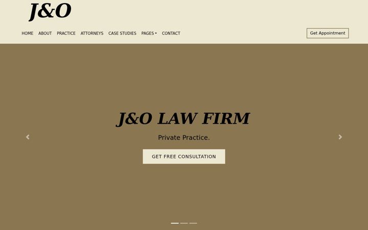 Screenshot of j-olawfirm.com