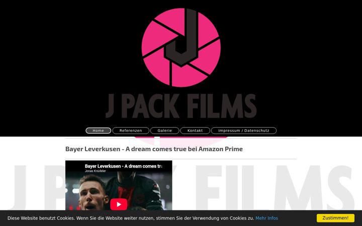 Screenshot of j-pack-films.de