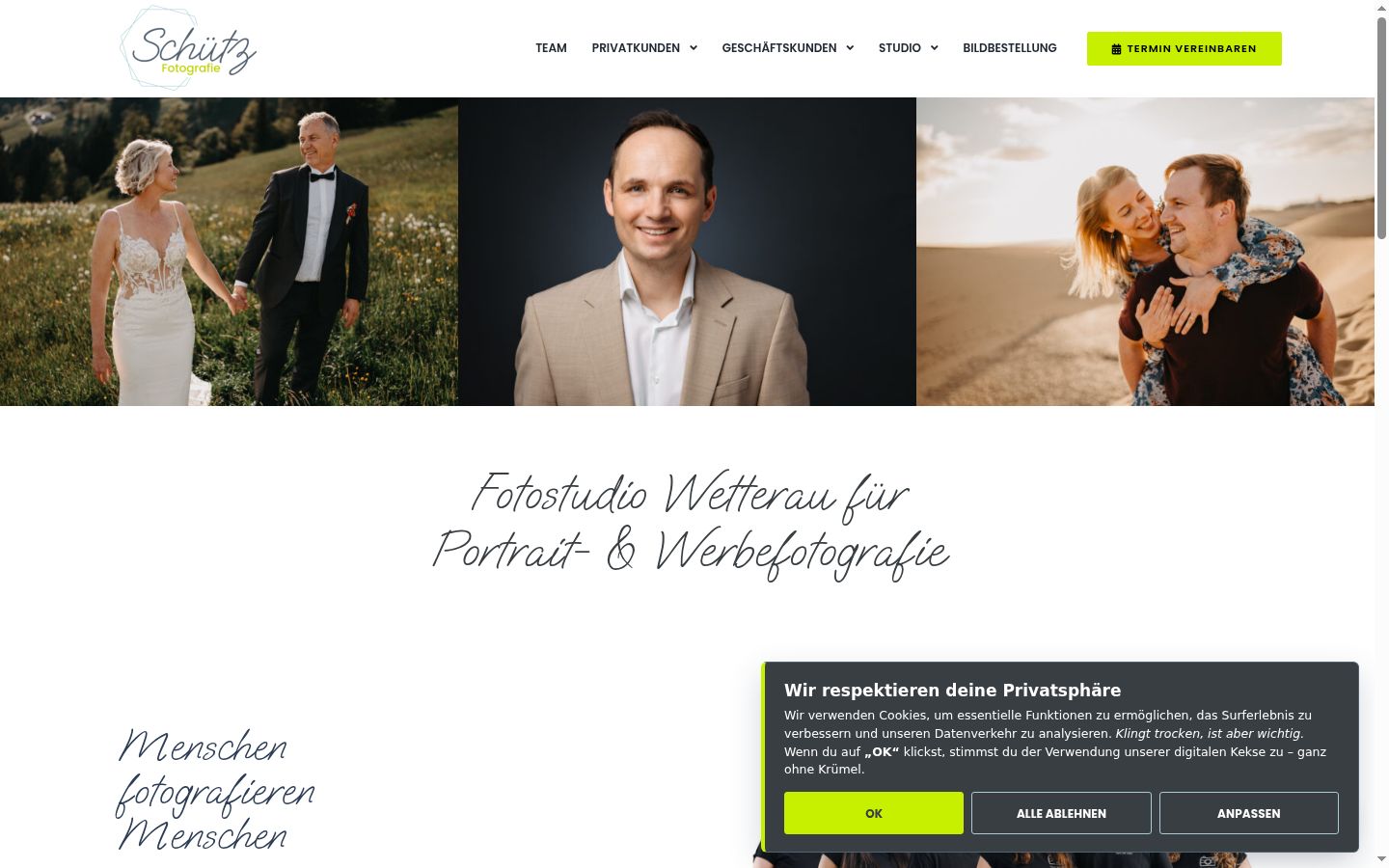 Screenshot tal-banner tal-kunsens muri qabel kwalunkwe interazzjoni