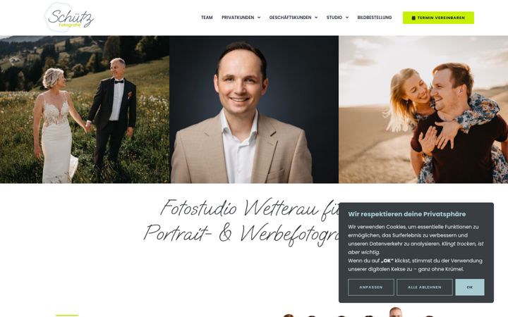 Screenshot of j-schuetz-fotografie.de