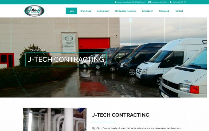 Screenshot of j-tech.be