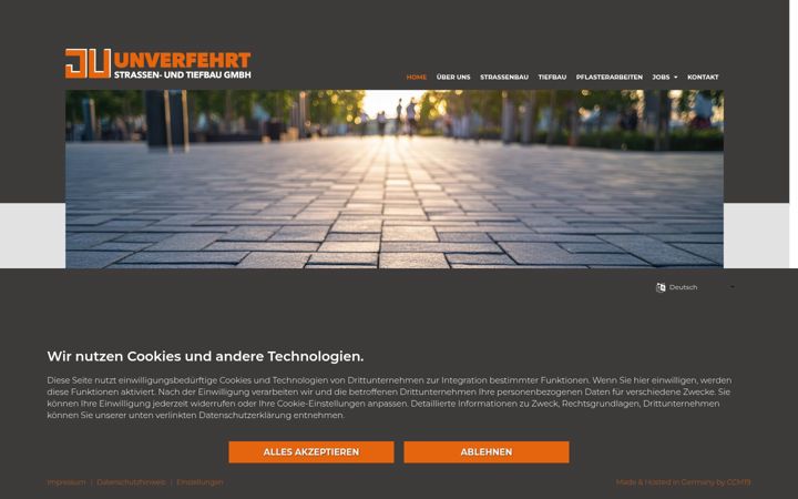 Screenshot of j-unverfehrt.de